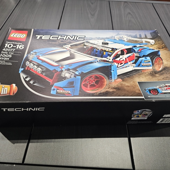 Lego | Toys | Lego Technic Rally Car Set In Blue And Red | Poshmark
